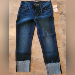 Joe's Jean's Cuff Crop 28 NWT